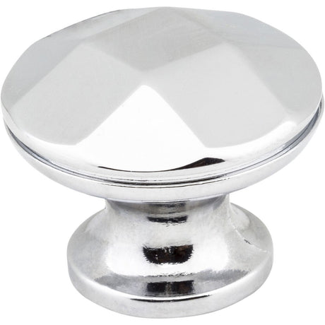 Elements 423 Drake 1-3/16" Zinc Faceted Geometric Cabinet Knob