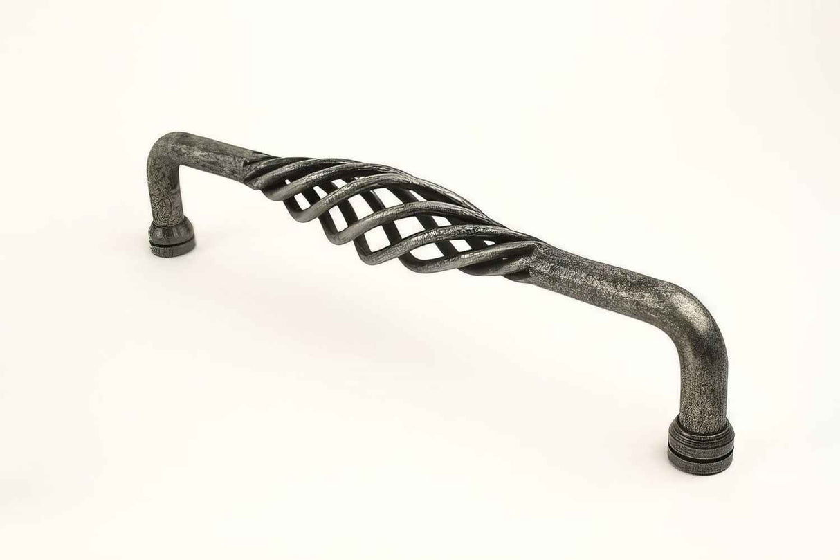 Century Hardware 42449D-WI Saxon cabinet pull handle in polished brass, additional view