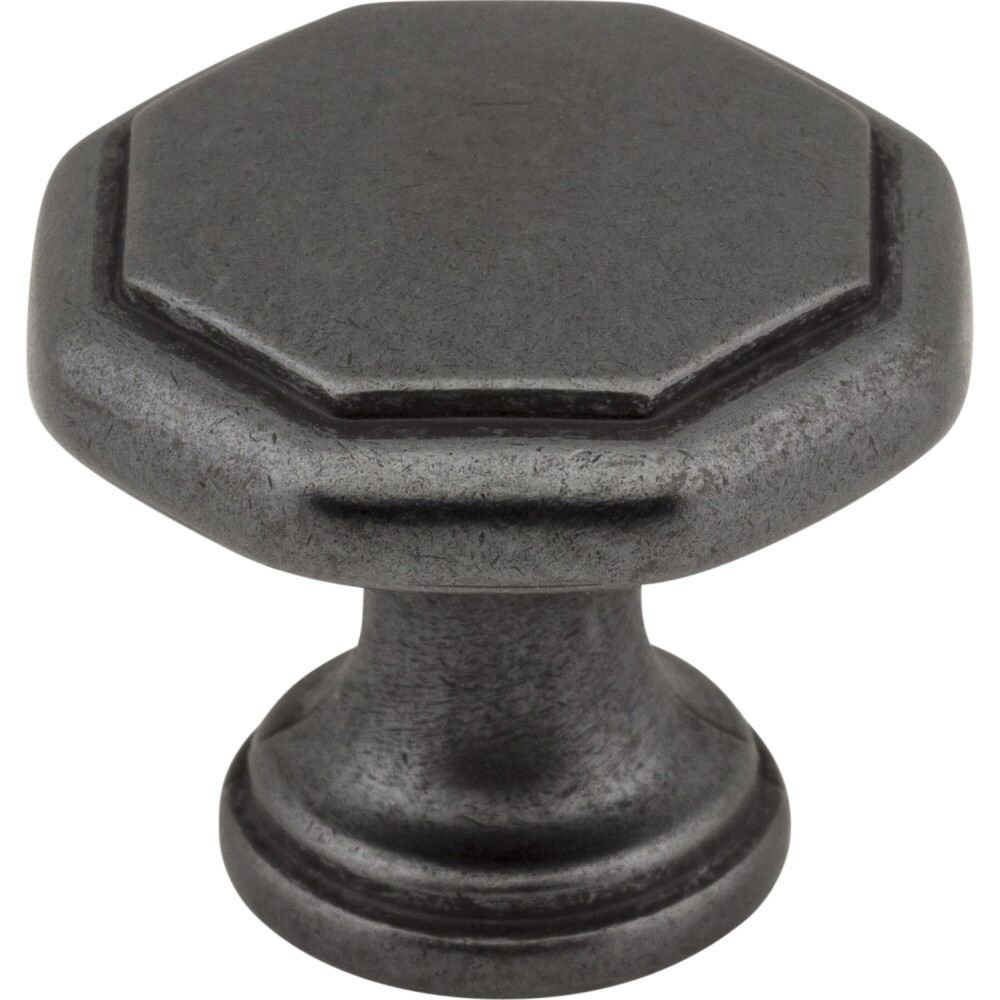 Elements 424DACM 424 Drake Geometric Cabinet Knob Gun Metal