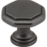 Elements 424DACM 424 Drake Geometric Cabinet Knob Gun Metal