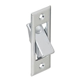 Ives 42B26D satin chrome pocket sliding door bolt
