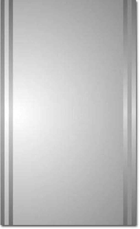 Zaca 43-2-26-00 hardware in polished chrome, front view