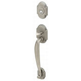 Emtek 4312BLUS15A pewter single cylinder handleset