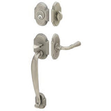 Emtek 4312BLUS26 polished chrome single cylinder handleset