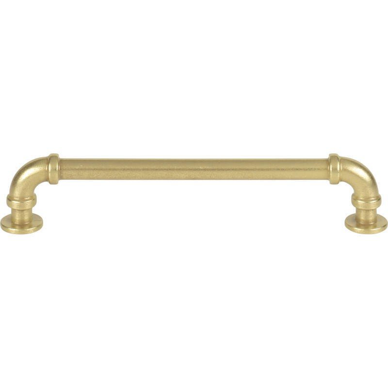 Atlas Homewares 433-UB vintage brass cabinet pull