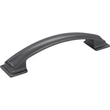 Jeffrey Alexander 435-128DACM gun metal cabinet drawer pull
