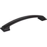 Jeffrey Alexander 435-160MB matte black cabinet drawer pull