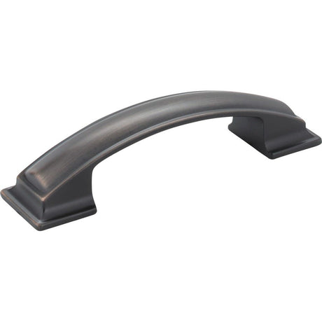 Jeffrey Alexander 435-96DBAC Annadale cabinet drawer pull, additional view