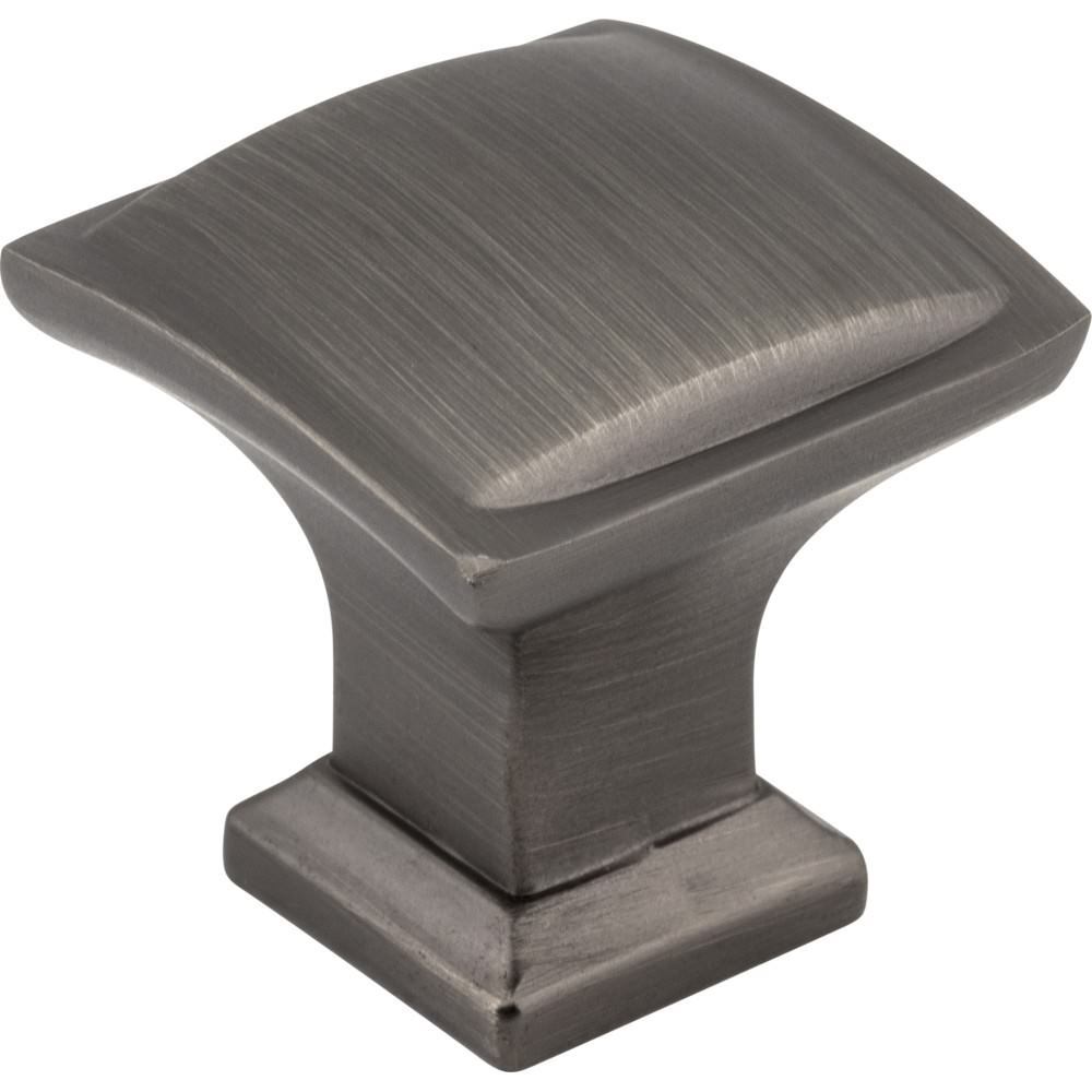 Jeffrey Alexander 435BNBDL brushed pewter cabinet knob