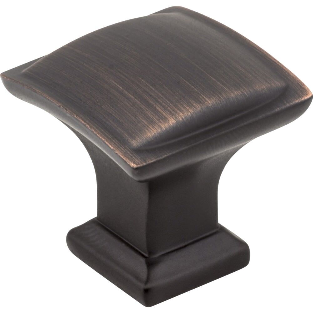 Jeffrey Alexander 435DBAC brushed oil rubbed bronze cabinet knob