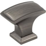 Jeffrey Alexander 435L-BNBDL Annadale cabinet knob, additional view
