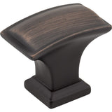 Jeffrey Alexander 435L-DBAC brushed oil rubbed bronze cabinet knob