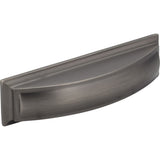 Jeffrey Alexander 436-96BNBDL brushed pewter cup pull