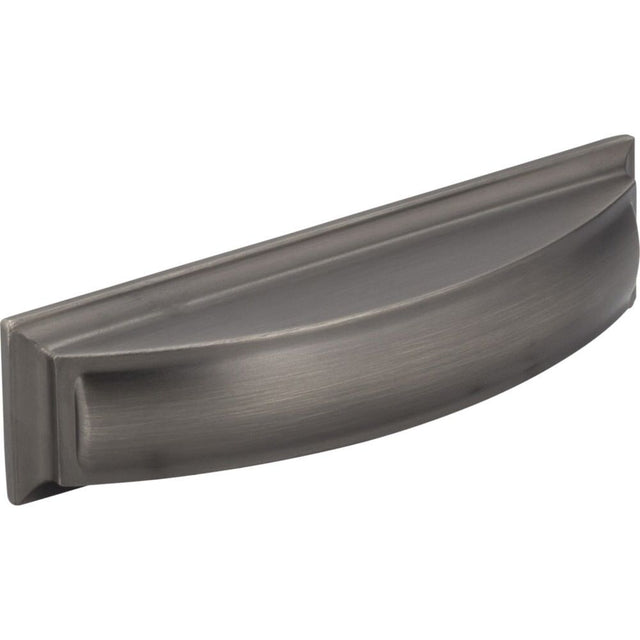 Jeffrey Alexander 436-96BNBDL brushed pewter cup pull