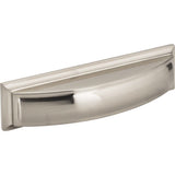 Jeffrey Alexander 436-96SN satin nickel cup pull