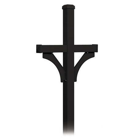 Salsbury Industries 4372WHT mailbox post, additional view