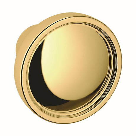 Baldwin 4403031 unlacquered brass round cabinet knob