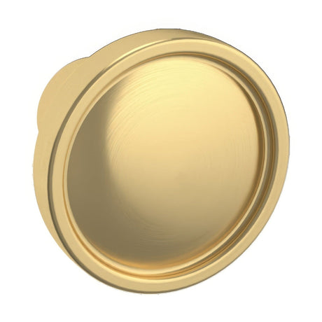 Baldwin 4403044 lifetime satin brass round cabinet knob
