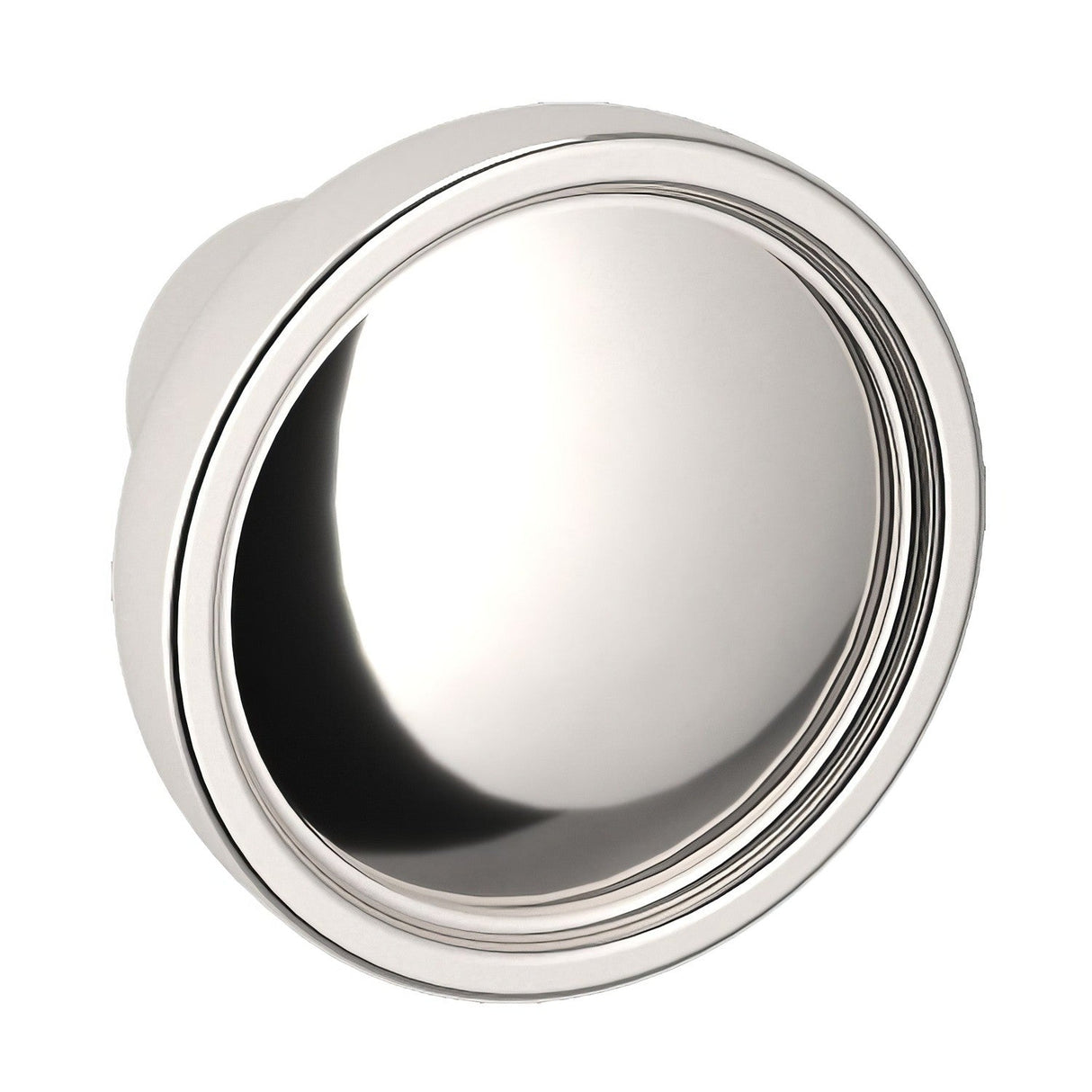 Baldwin 4403055 lifetime bright nickel round cabinet knob