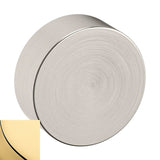 Baldwin 4404031 unlacquered brass round cabinet knob