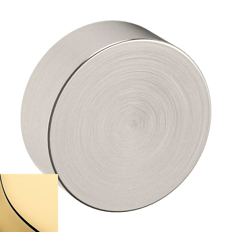 Baldwin 4404031 unlacquered brass round cabinet knob