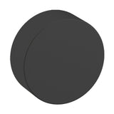 Baldwin 4405190 satin black round cabinet knob
