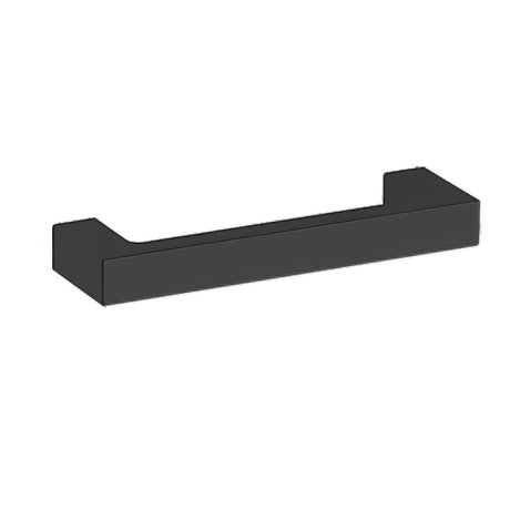 Baldwin 4406190 satin black square cabinet pull