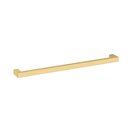 Baldwin 4408031 unlacquered brass square cabinet pull