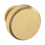Baldwin 4410031 unlacquered brass round cabinet knob