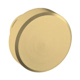 Baldwin 4411044 lifetime satin brass round cabinet knob
