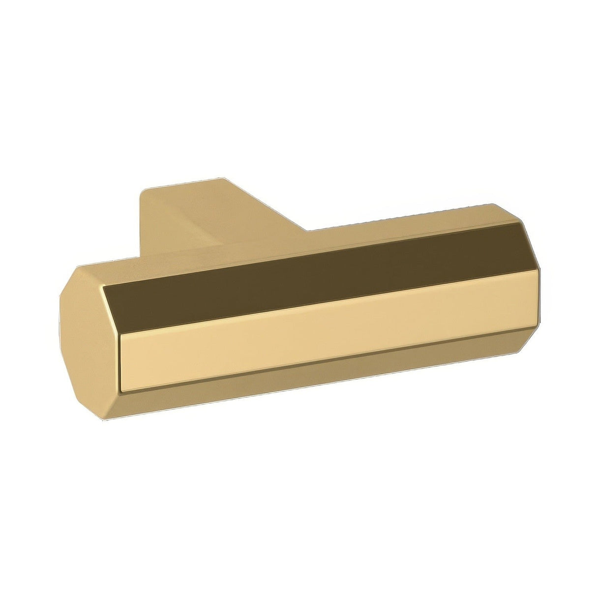 Baldwin 4416003 lifetime brass octagonal t shaped cabinet knob