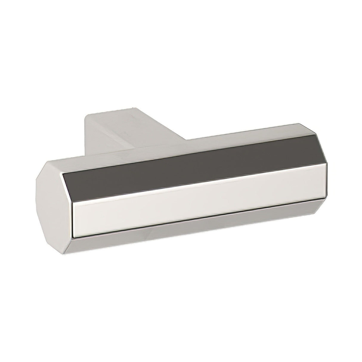 Baldwin 4416055 lifetime bright nickel octagonal t shaped cabinet knob