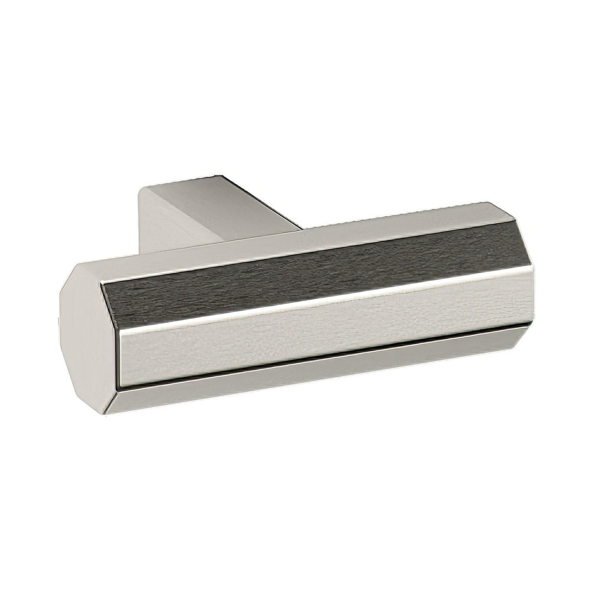 Baldwin 4416150 satin nickel octagonal t shaped cabinet knob