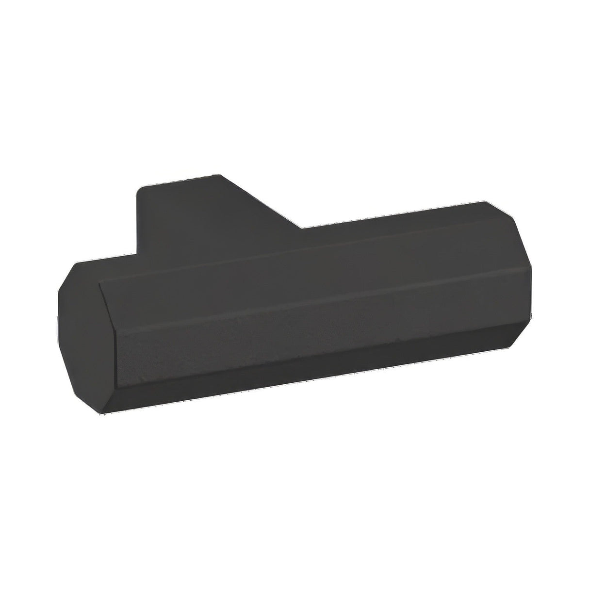 Baldwin 4416190 satin black octagonal t shaped cabinet knob