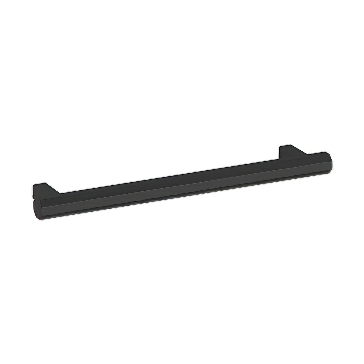 Baldwin 4418190 satin black octagonal cabinet pull