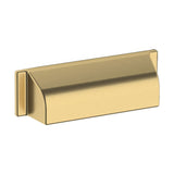 Baldwin 4421044 lifetime satin brass cup pull