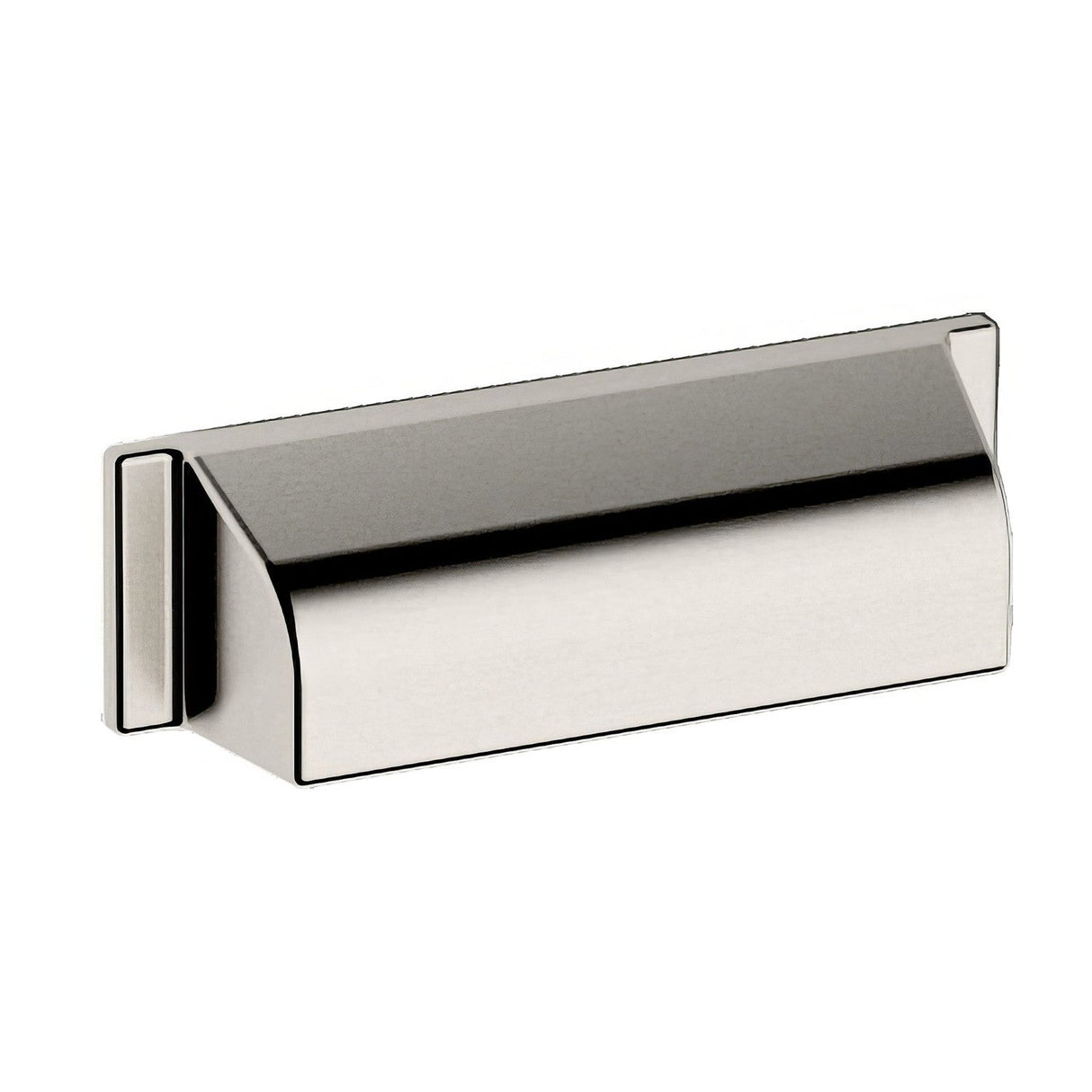Baldwin 4421150 satin nickel cup pull