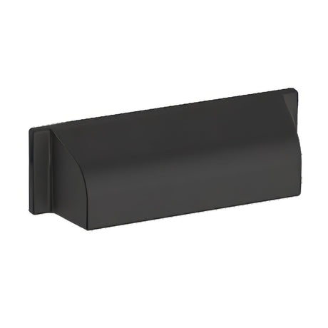 Baldwin 4421190 satin black cup pull