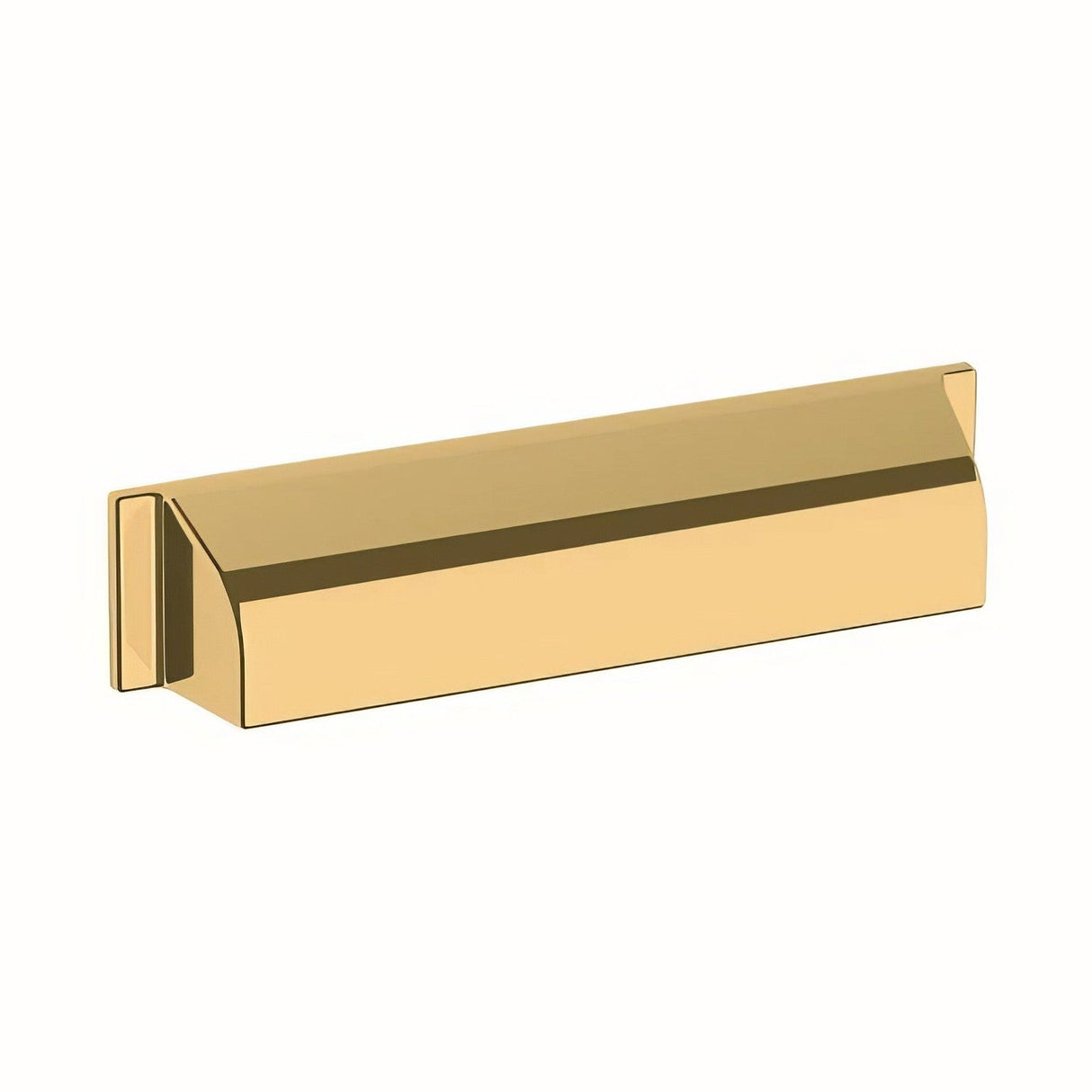 Baldwin 4422031 unlacquered brass cup pull