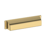 Baldwin 4422044 lifetime satin brass cup pull