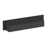 Baldwin 4422190 satin black cup pull