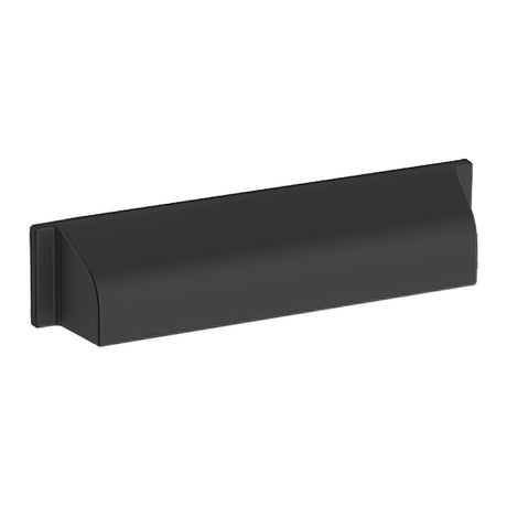 Baldwin 4422190 satin black cup pull