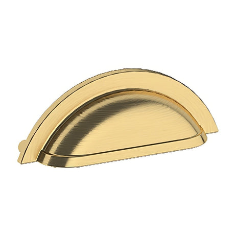 Baldwin 4424044 lifetime satin brass cup pull