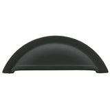 Baldwin 4424190 satin black cup pull