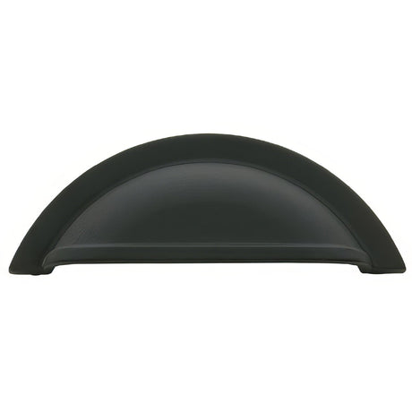 Baldwin 4424190 satin black cup pull