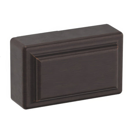 Baldwin 4425112 venetian bronze rectangular cabinet knob