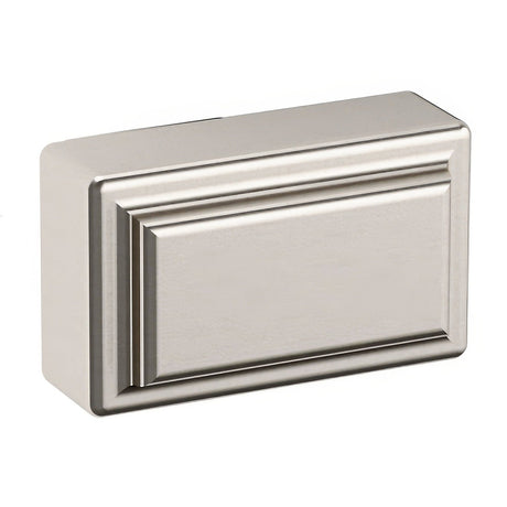 Baldwin 4425150 satin nickel rectangular cabinet knob