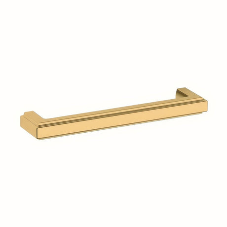 Baldwin 4427031 unlacquered brass square cabinet pull