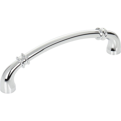 Jeffrey Alexander 445-128PC polished chrome cabinet drawer pull