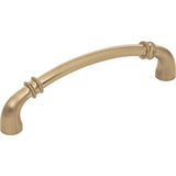 Jeffrey Alexander 445-128SBZ satin bronze cabinet drawer pull